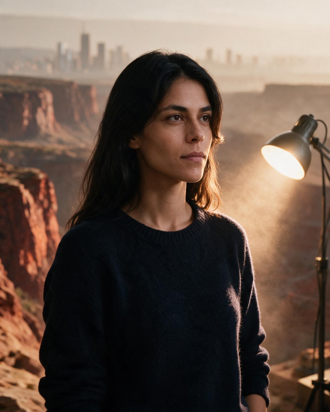 Portrait of Maria Rosa, co-founder and creative director of KURACONV